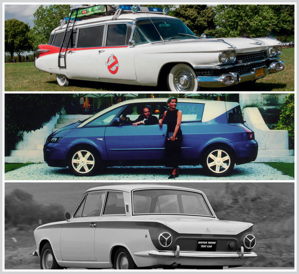 The 100 best classic cars: Ghostbusters Echo 1, Renault Avantime, Ford Lotus Cortina